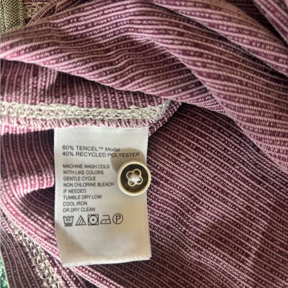Tommy Bahama Men’s Polo Shirt Purple Textured Stretch Golf Casual - Picture 8 of 12